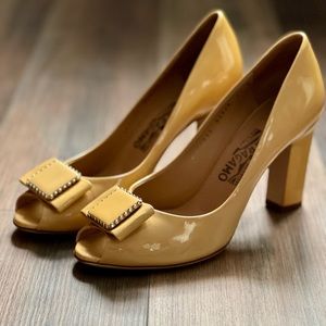 Salvatore Ferragamo Patent Leather Heels